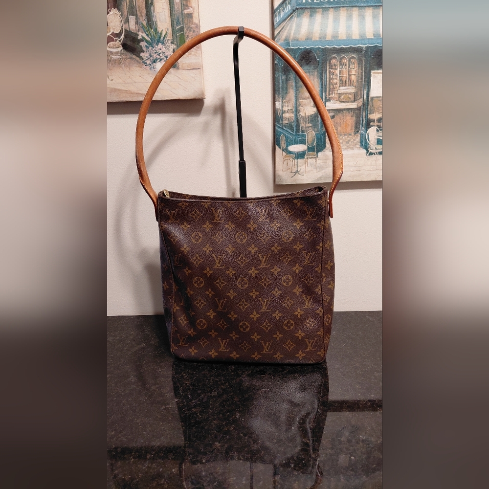 LOUIS VUITTON MONAGRAM LOOPING SHOULDER BAG VGC - Picture 2 of 16